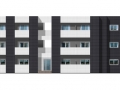 アルト萱町東棟の外観